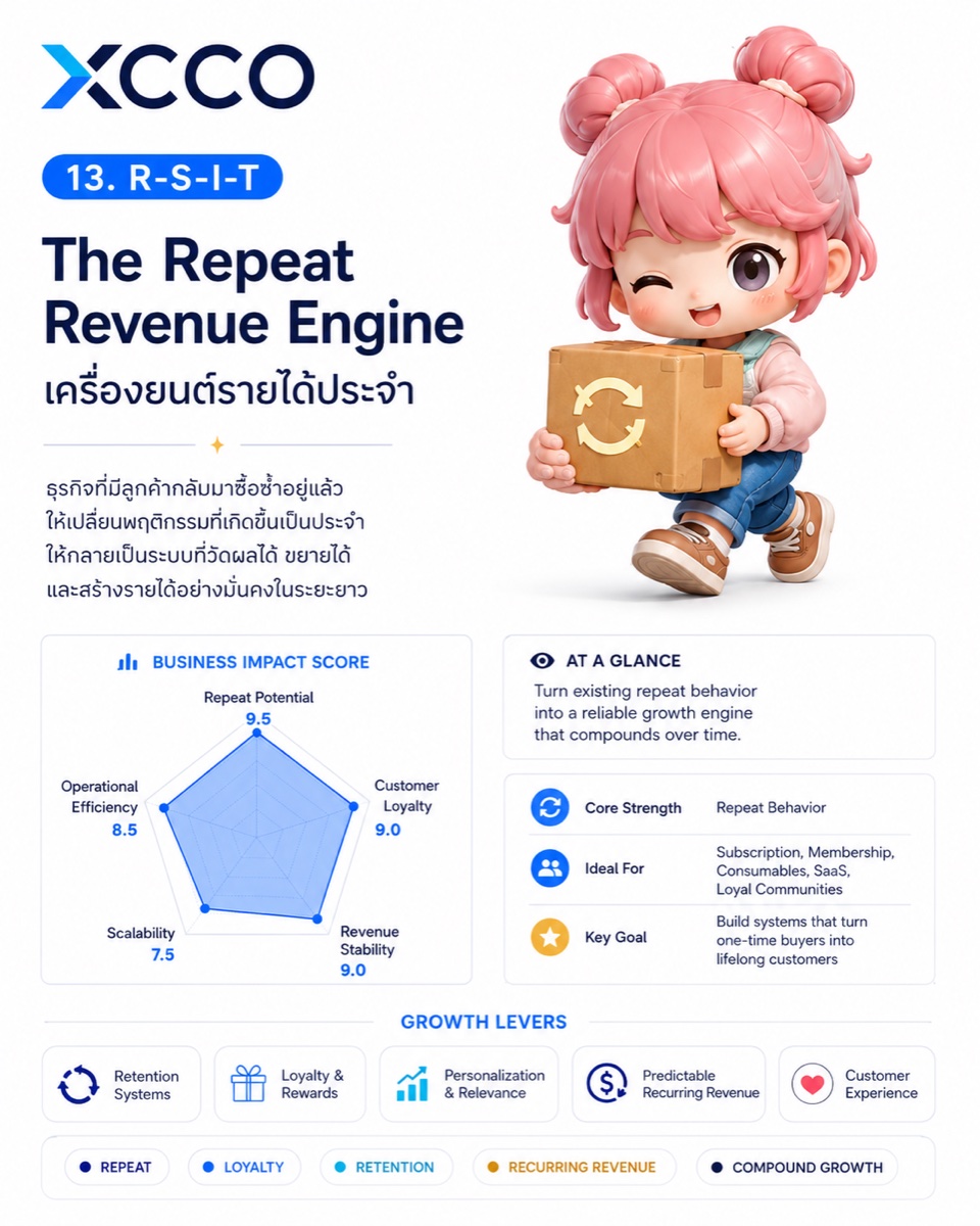 The Repeat Revenue Engine strengths